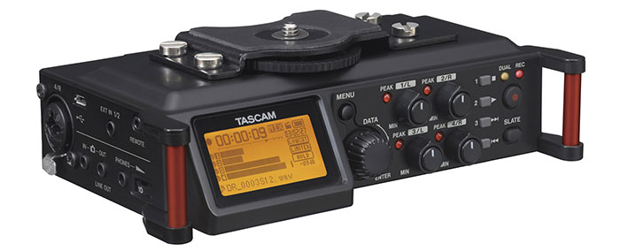 TASCAM DR-70D カメラ用リニアPCMレコーダー/ミキサー | 株式会社 楽器