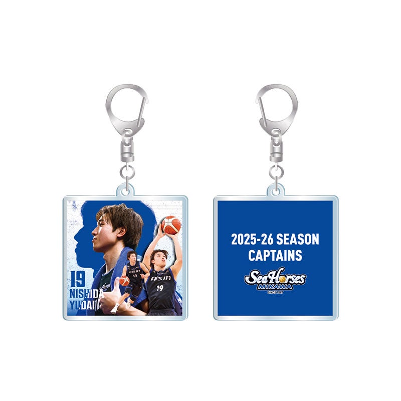 グッズ】「2025-26 CAPTAINS SERIES」第1弾 #19 西田優大選手グッズ