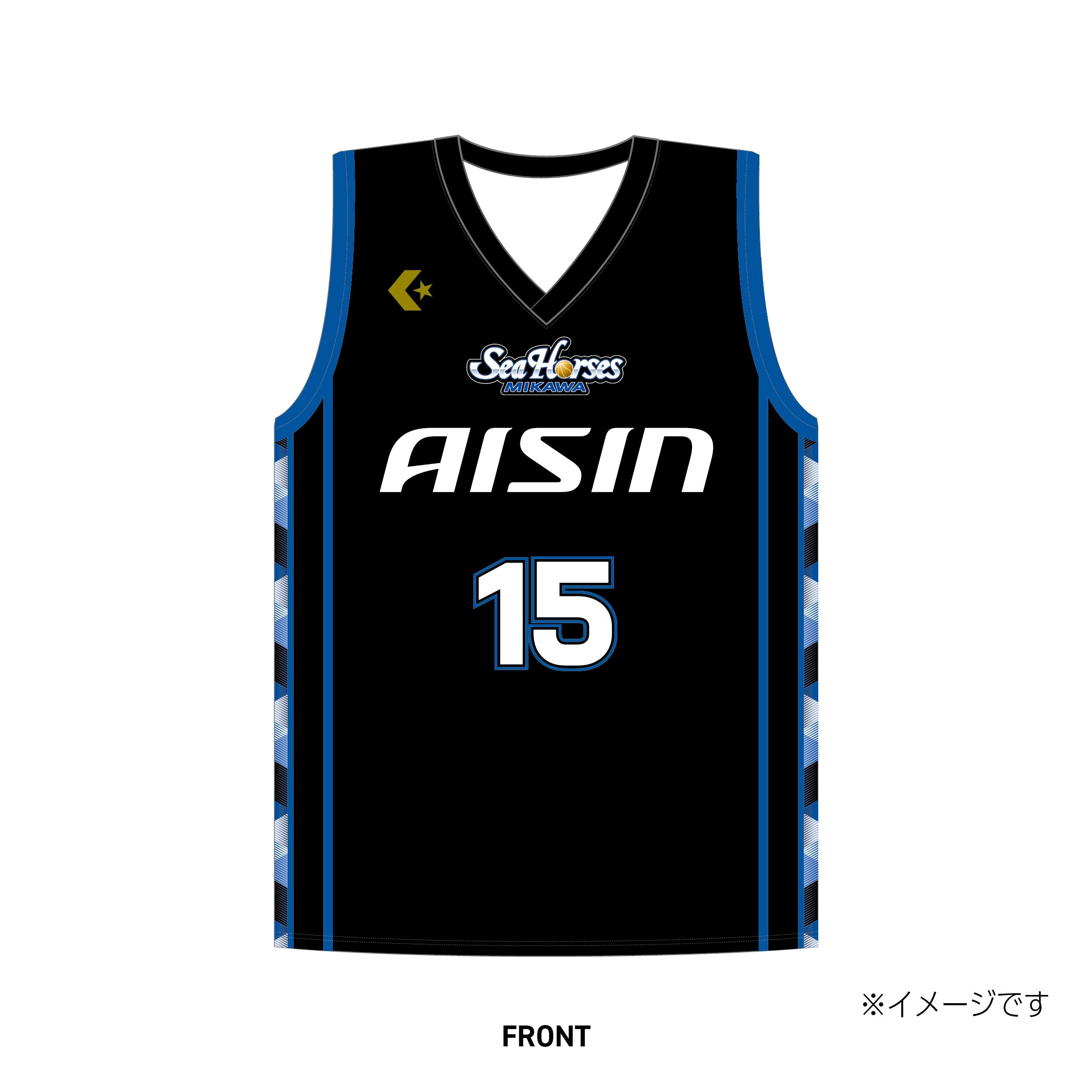 2024-25 ☆レプリカユニフォーム(HOMEブラック) – シーホース三河