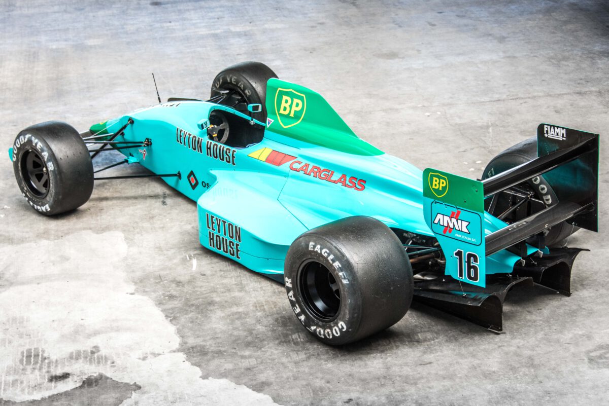 F1 Leyton House March 881, First F1 design by Adrian Newey