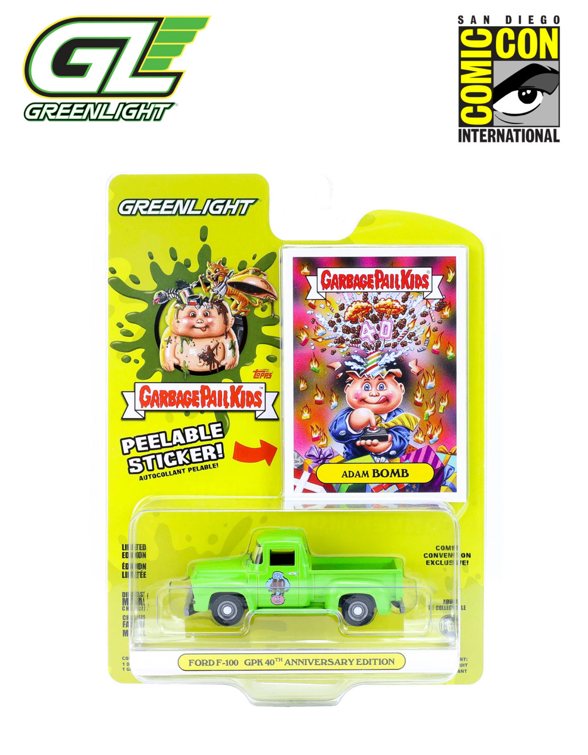 Greenlight Offering 40th Anniversary Garbage Pail Kids Diecast