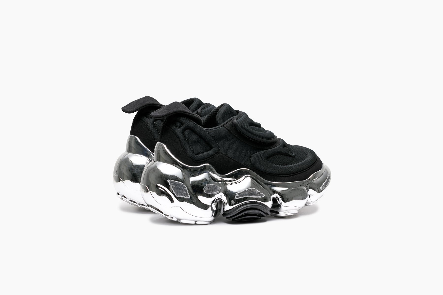 MOOPIE NAZCA CHROME SCRATCH - BLACK / CHROME (ムーピー ナスカ