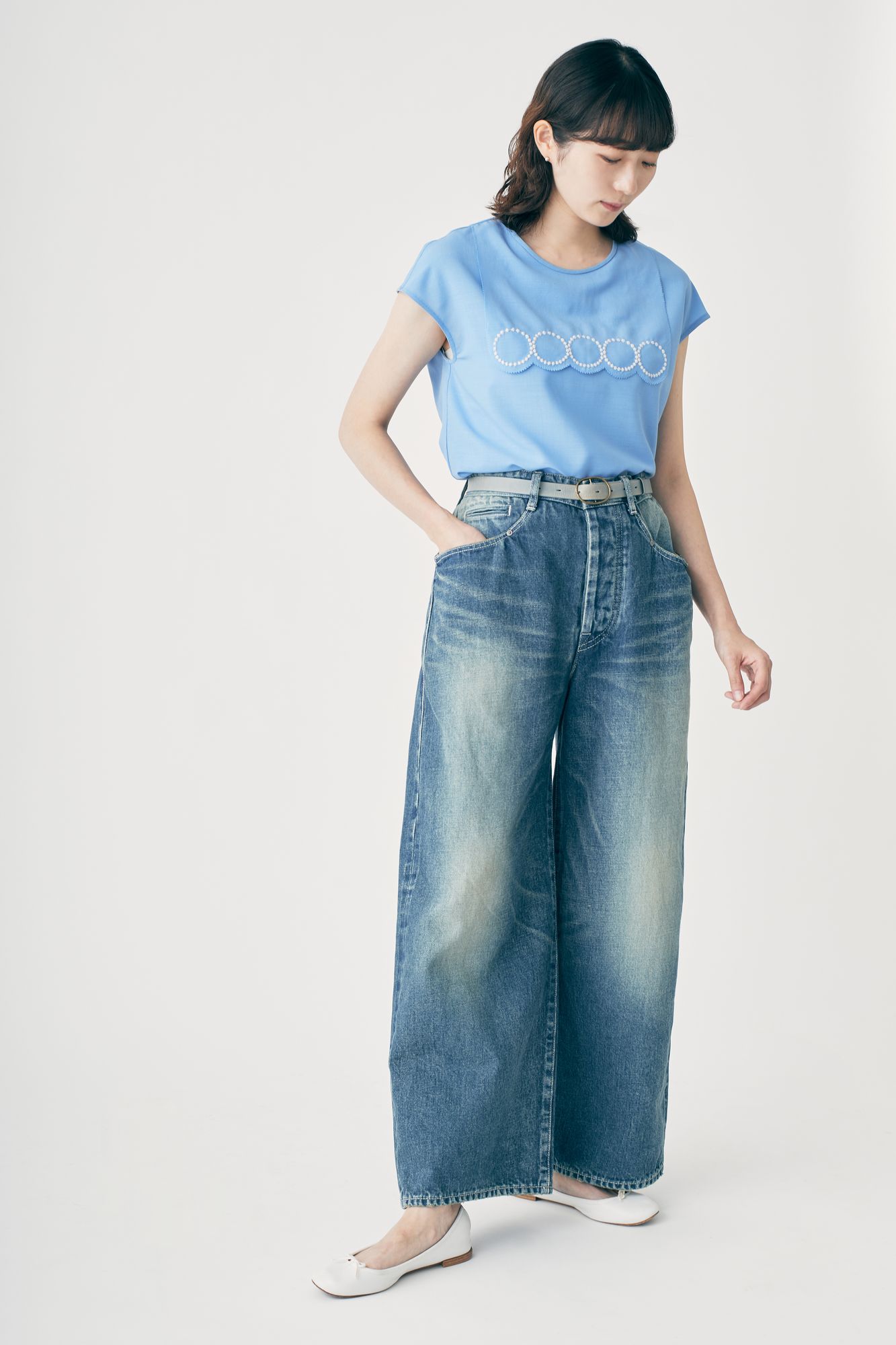 always ワイドデニム - minä perhonen