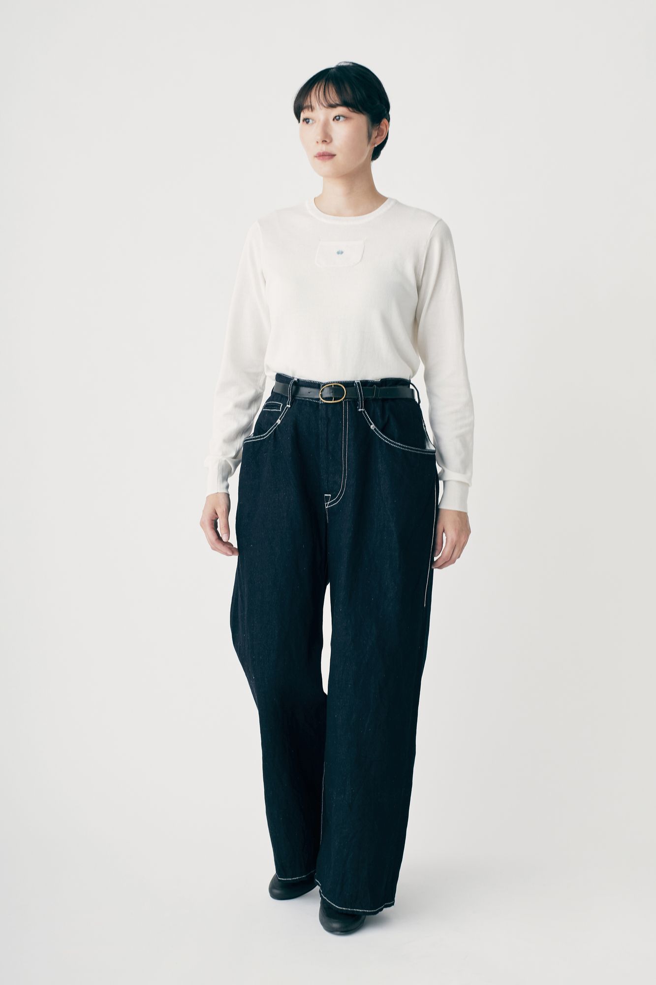 always ワイドデニム - minä perhonen