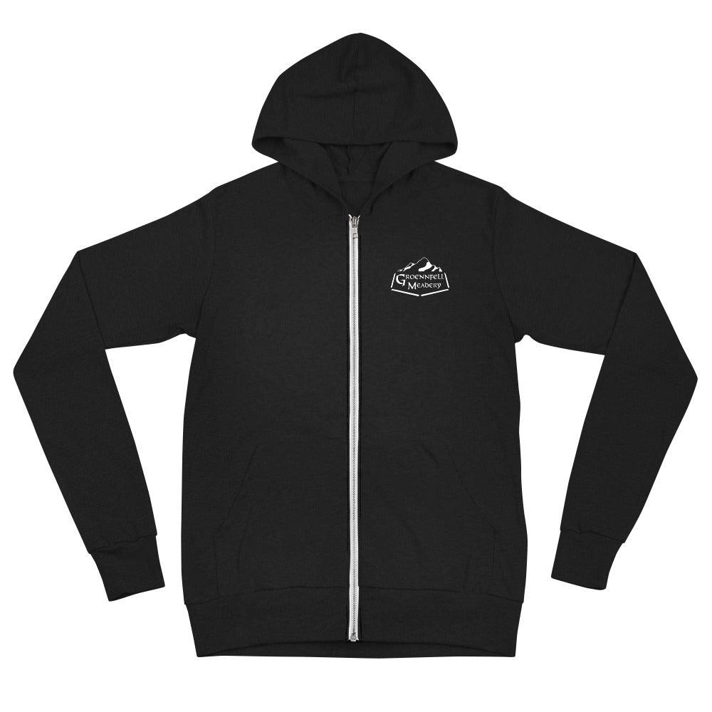 Old School Valkyrie's Choice Logo Unisex Zip Hoodie – Groennfell