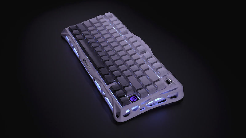 GravaStar Mercury K1 グラデーションホワイト 75%ゲーミング