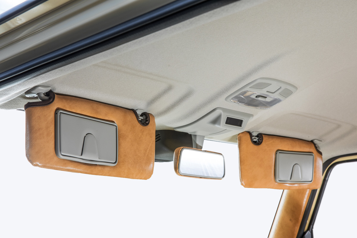 ジムニーJB64/JB74専用】サンバイザーカバー アンティーク | 車の