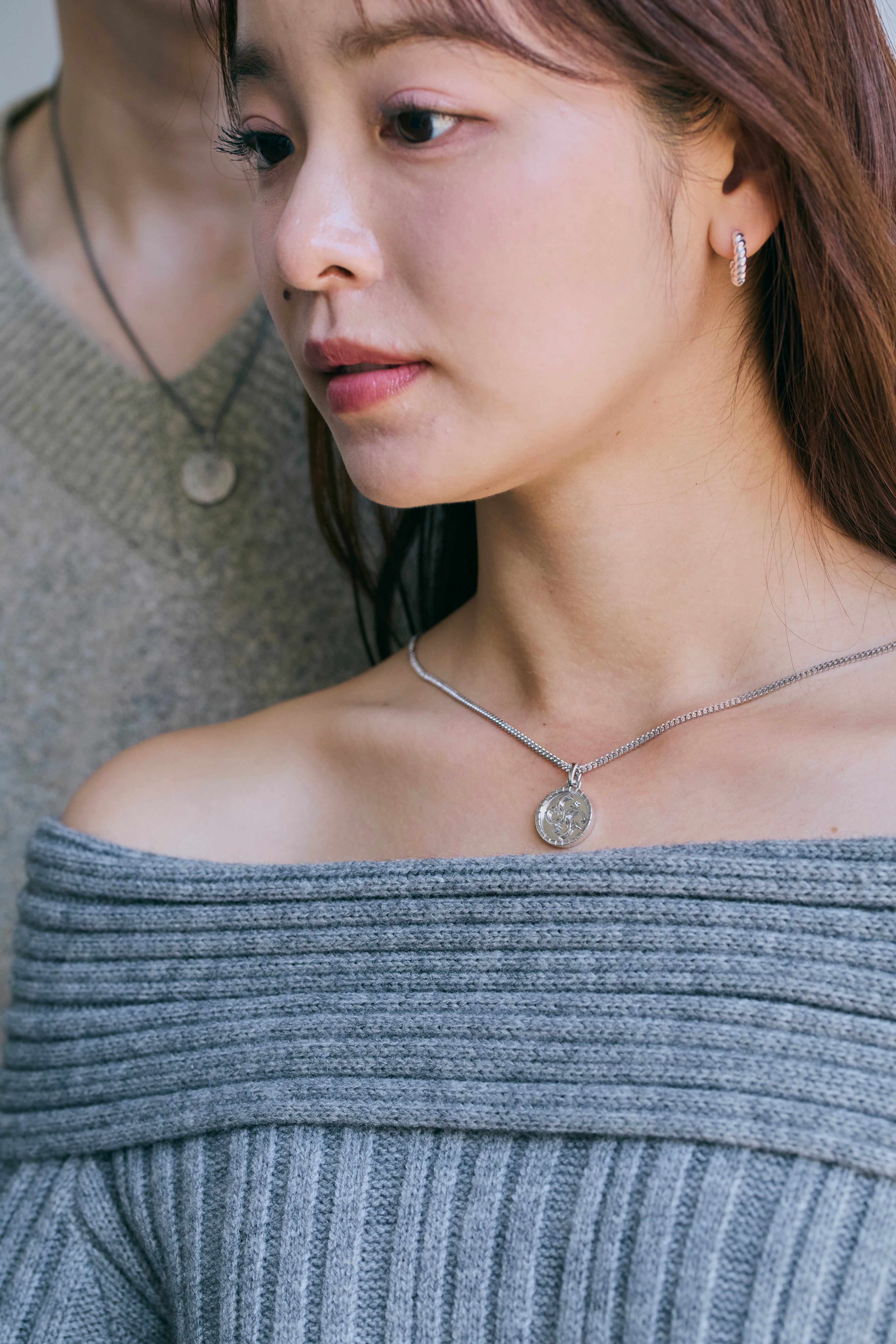 Cross Coin necklace【在庫わずか】 – GRAiL