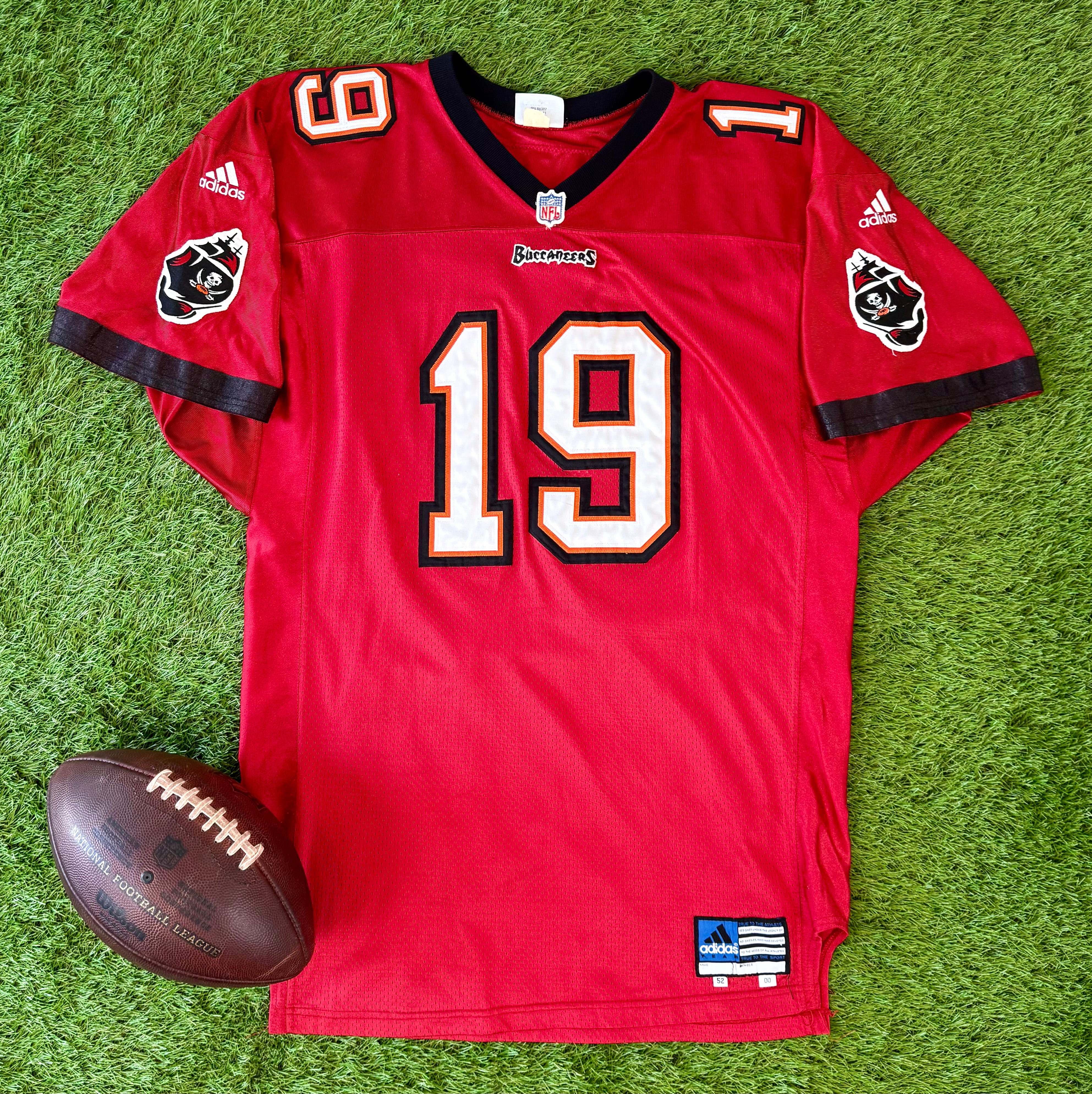 Tampa Bay Buccaneers Keyshawn Johnson 2000 NFL Football Jersey (52