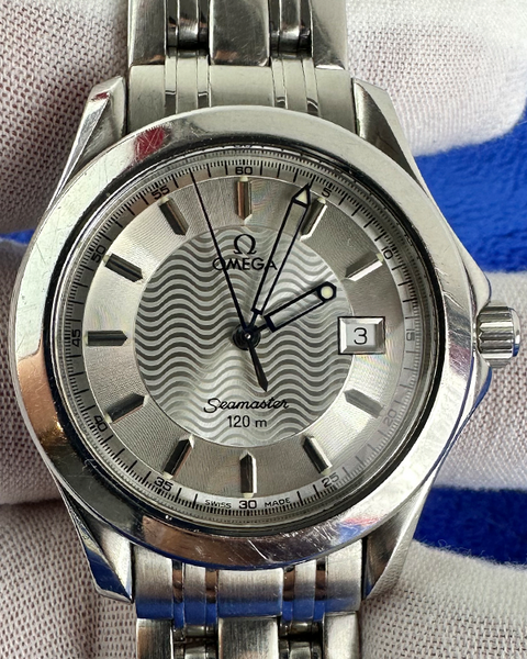 No Reserve - 1998 Omega Seamaster 120M 36.25MM Silver Dial Steel