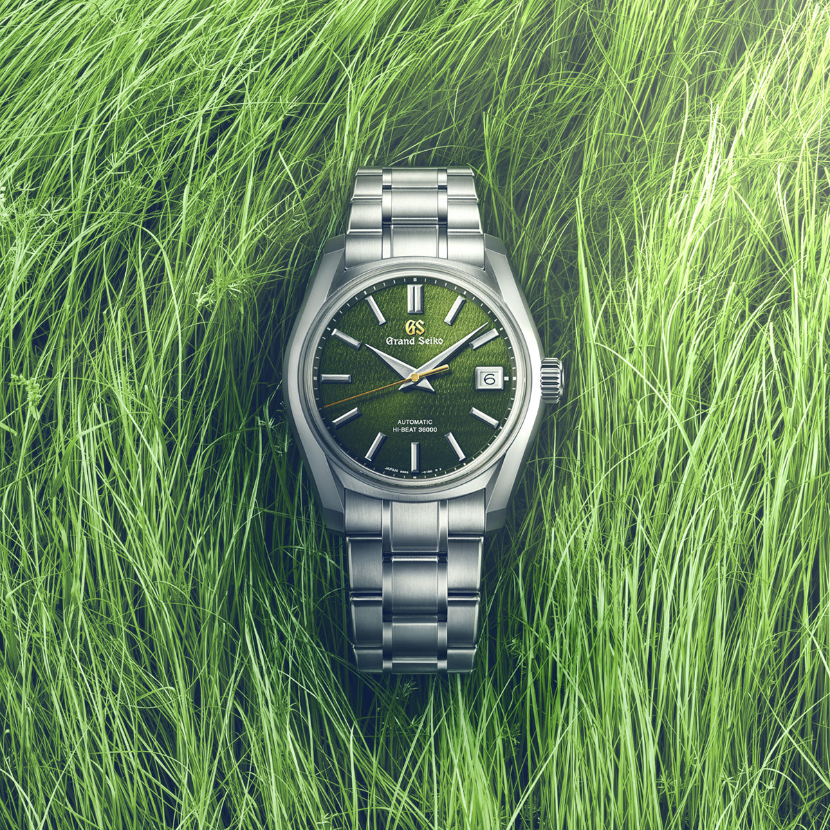 Grand Seiko Hi-Beat 36000 Rikka Summer Green SBGH351 Watch – Grand