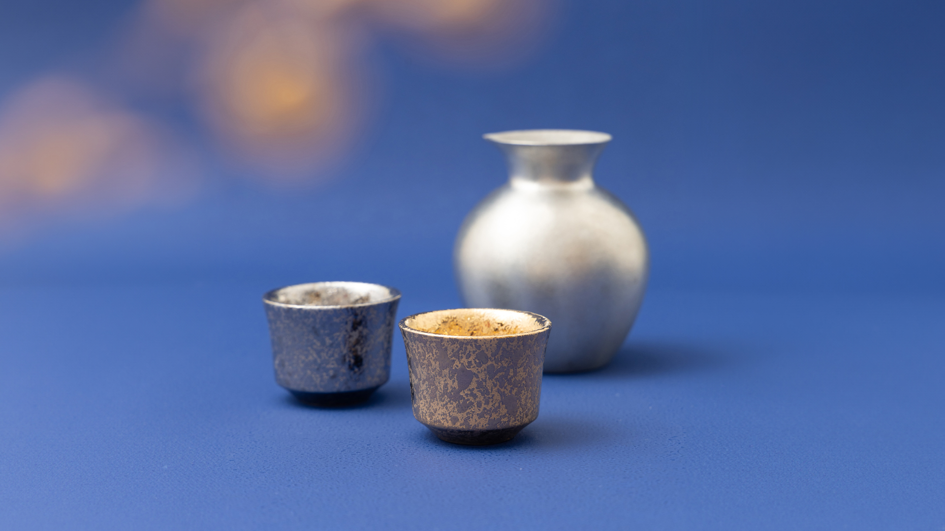 九谷焼ペア盃＜金銀彩＞｜名入れ記念品＆高級ノベルティGRANESS