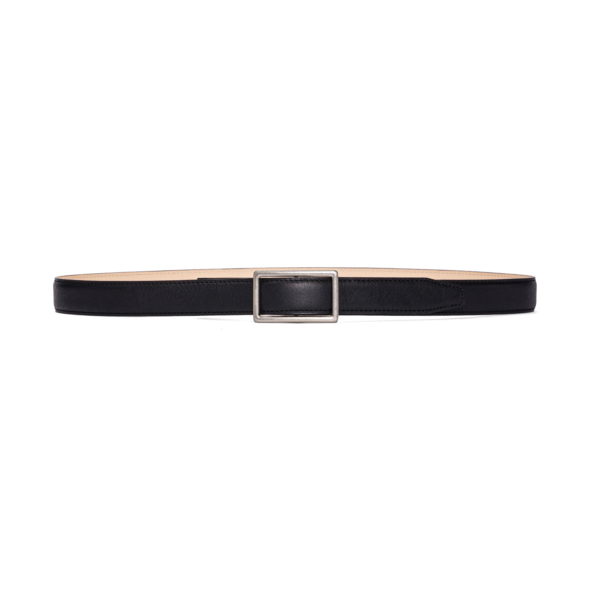 BASIC] Graphpaper Holeless Leather Classic Narrow Belt