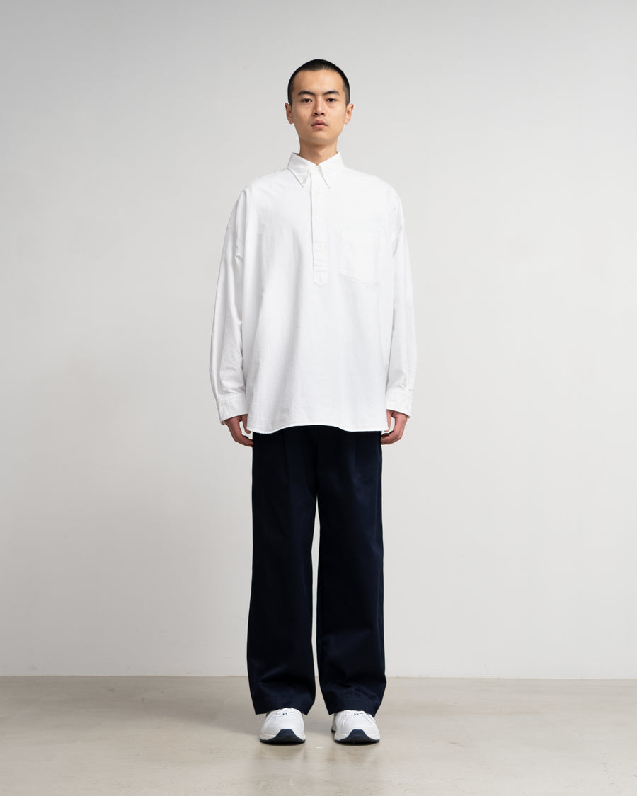 Oxford L/S Oversized BD Pullover Shirt – Graphpaper
