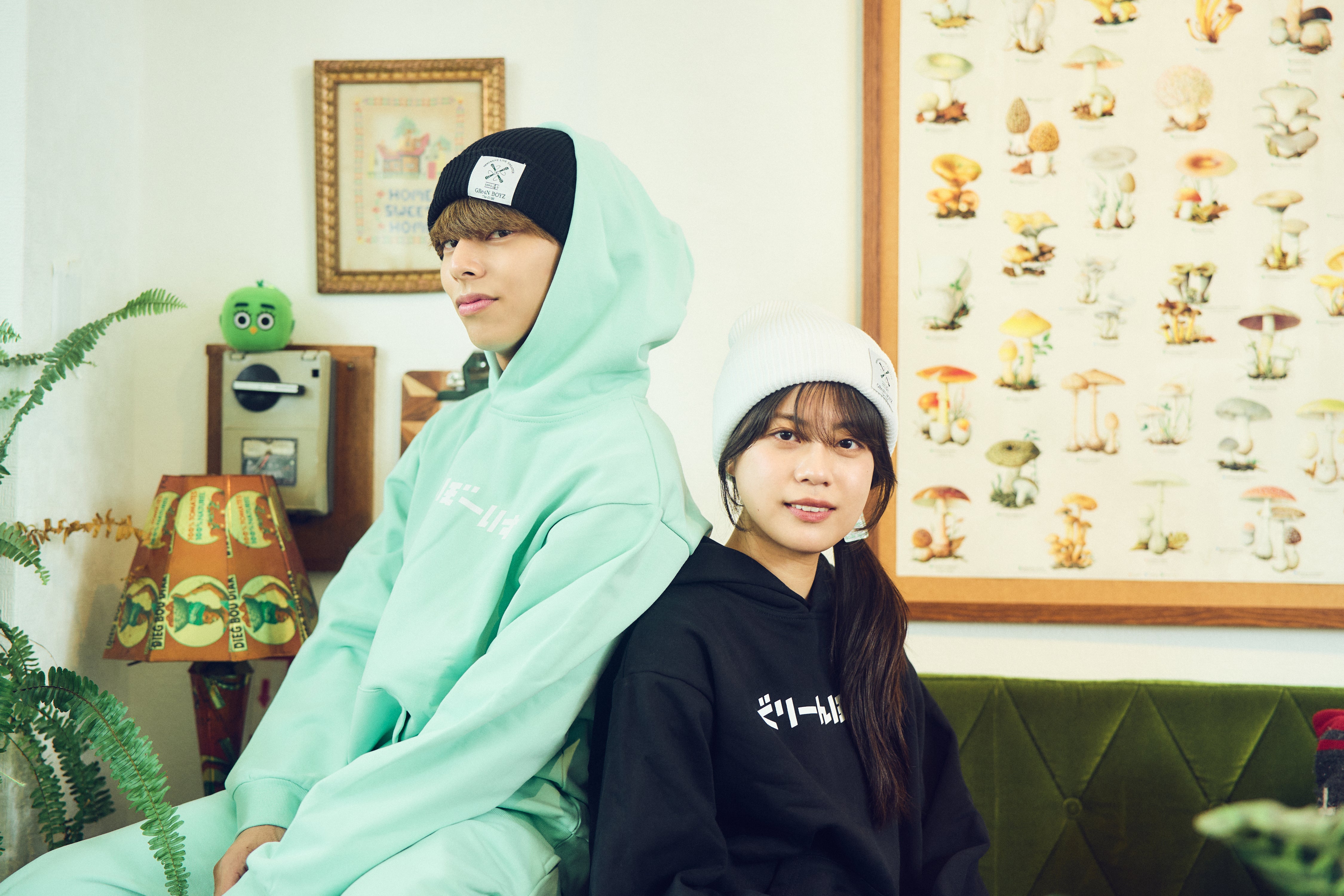 シャドーパーカー（セットアップ）（ターコイズ） – GRe4N BOYZ