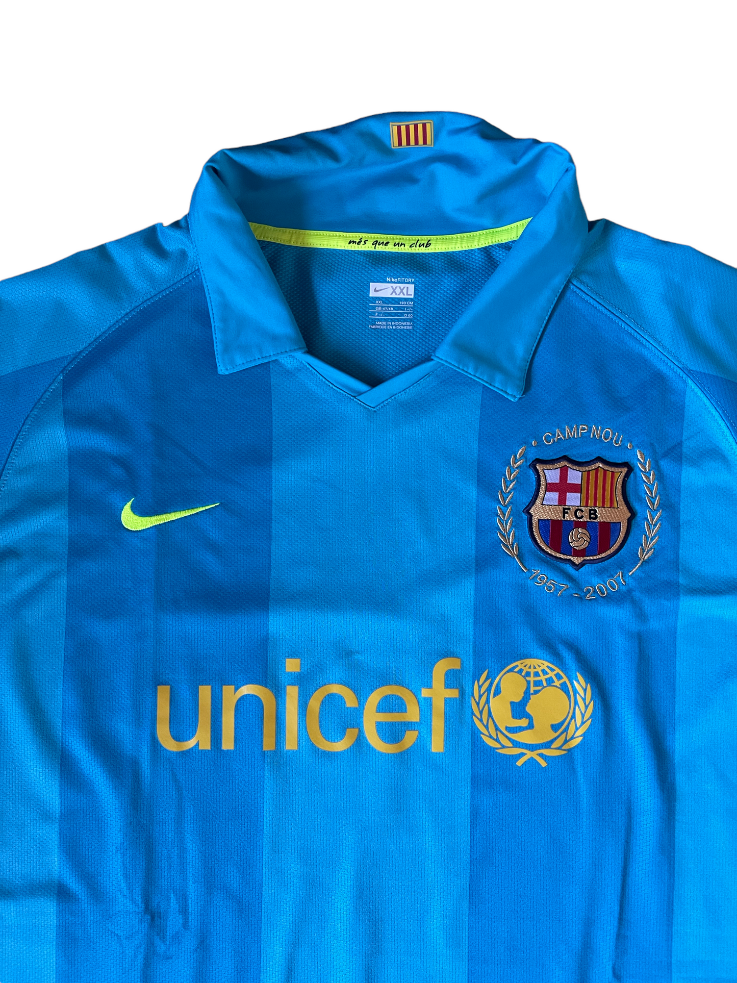 FCバルセロナ1957-2007公式ユニフォーム