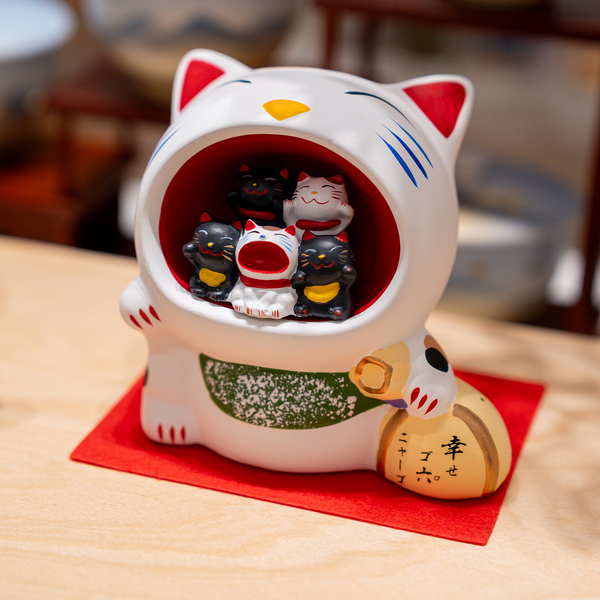 Ryukodo Lucky Cat Piggy Bank – Great Zakka