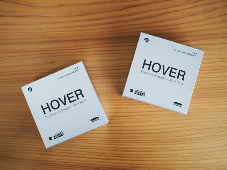 HOVER レビュー】柔軟なタイピングを実現する磁気浮上式パームレスト