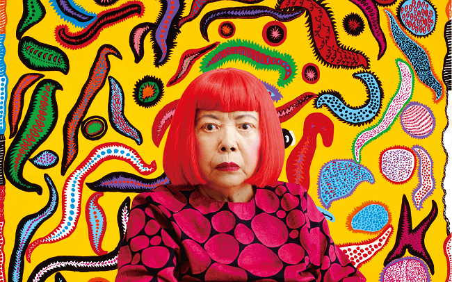 美しすぎる【草間彌生 2017 クリスマス・キャンドルナイト『幻の華