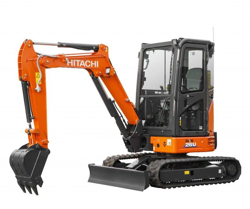 Hitachi ZX26U (2.6T) - Green Power Plant Hire