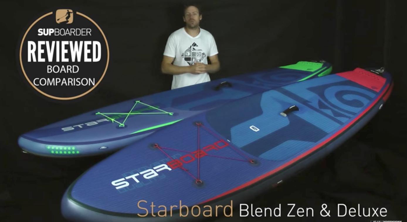 A closer look at the Starboard Zen and Deluxe boards in the 11'2 x