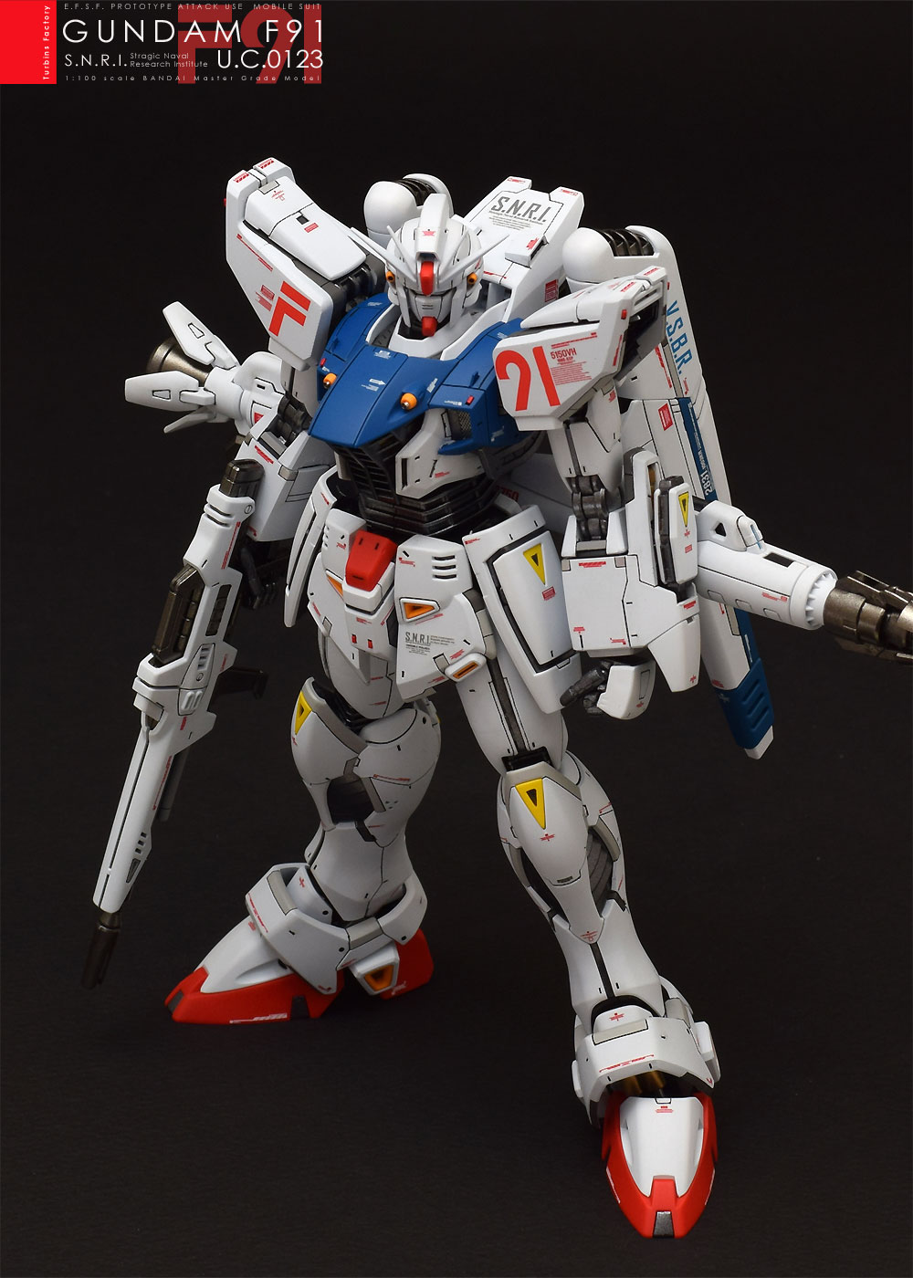 MG GUNDAM F91 Ver.2.0｜TurbinsFactoryさんのガンプラ作品｜GUNSTA