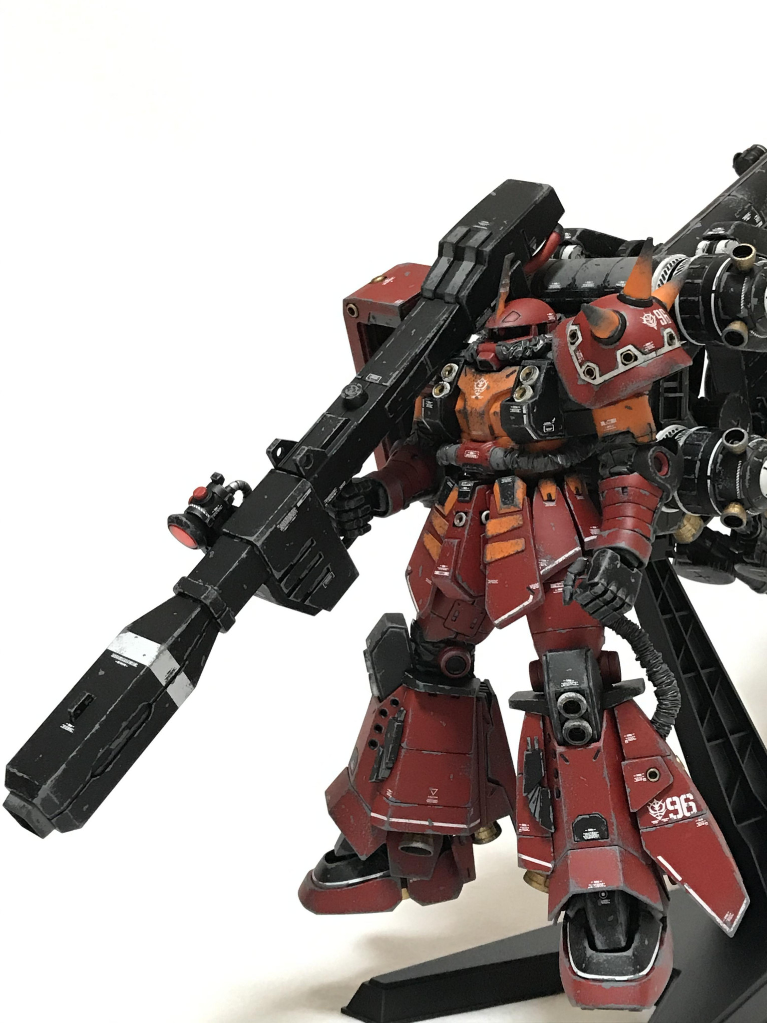 MG サイコザクver.KA ウェザリング｜@gyuuuutoraさんのガンプラ作品