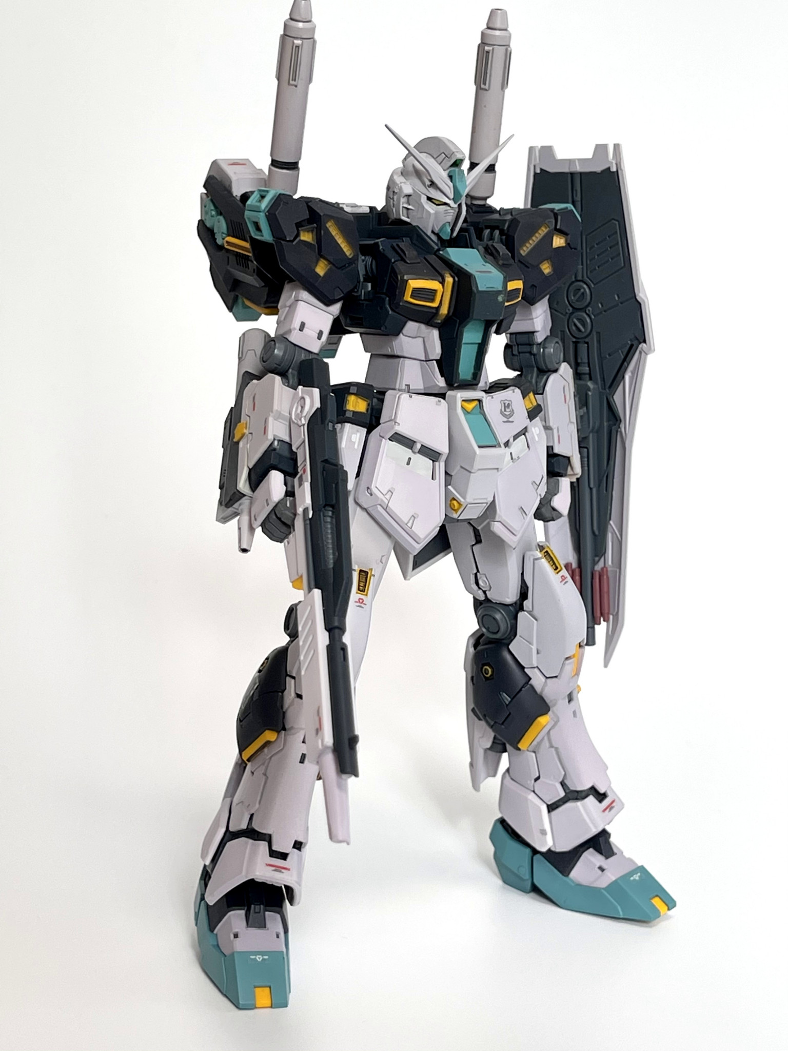 RG RX-94 量産型νガンダム｜仮名さんのガンプラ作品｜GUNSTA（ガンスタ）