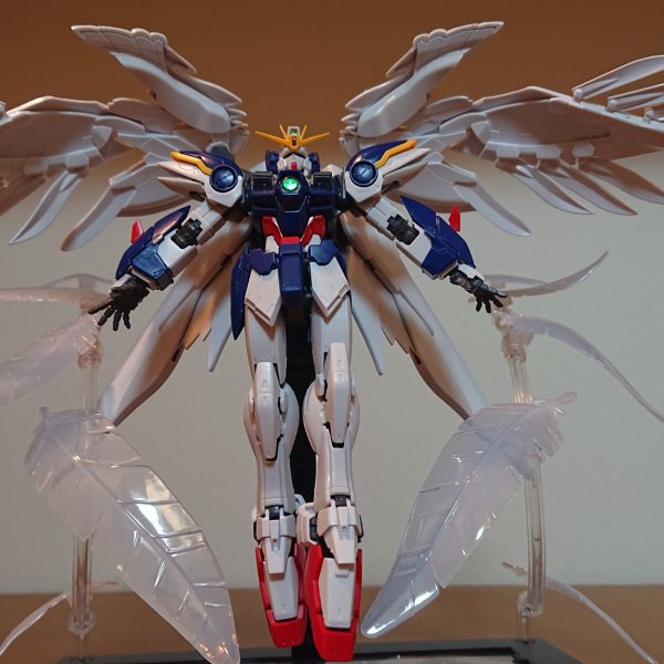 RG ウイングガンダムゼロEW版 セラフィムフェザー｜刺身オレンジさんの