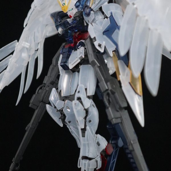 MGウイングガンダムゼロEW（クリアカラー）｜副店長さんのガンプラ作品
