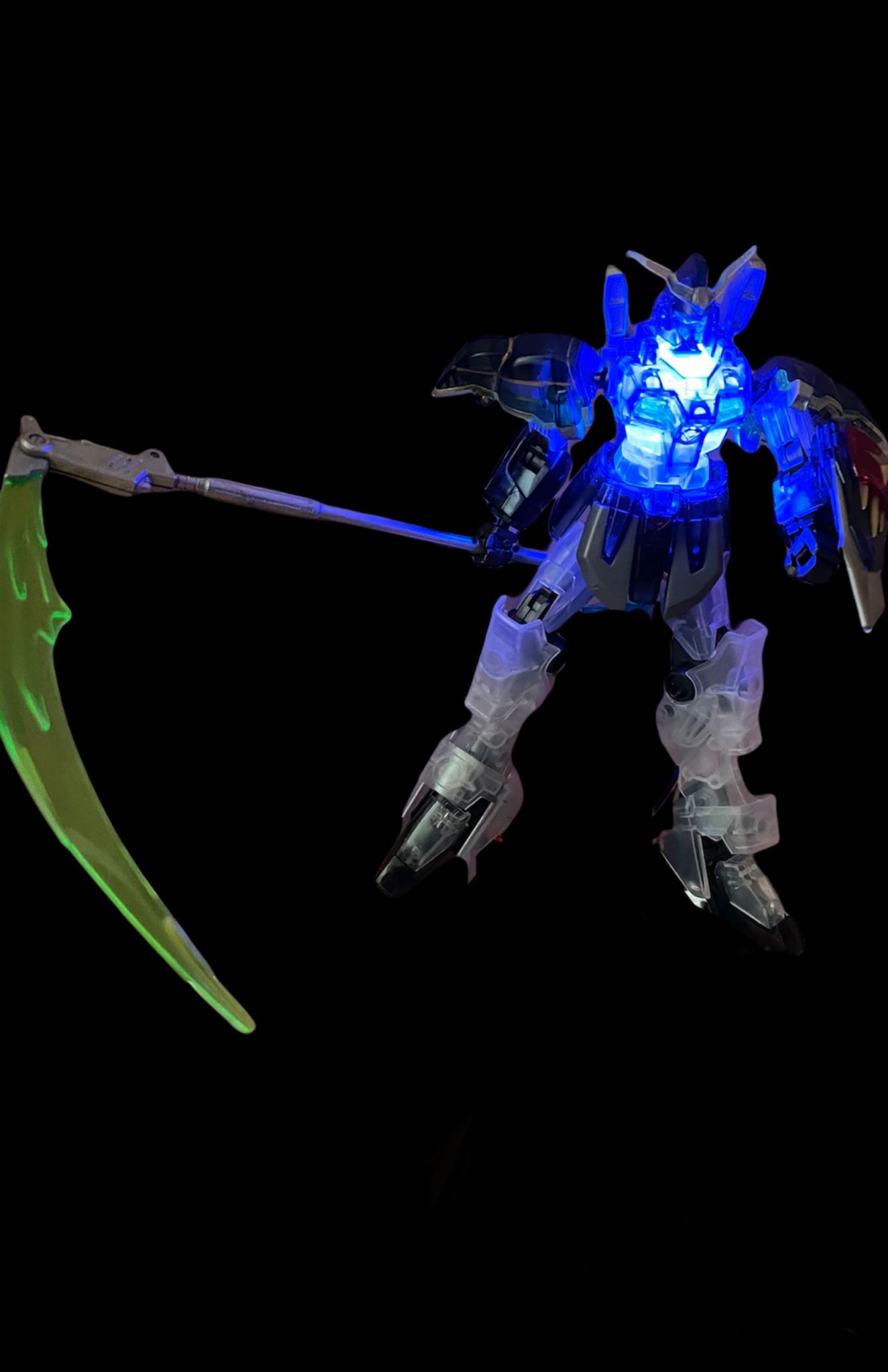 デスサイズクリアカラーを初心者がライトアップ初挑戦