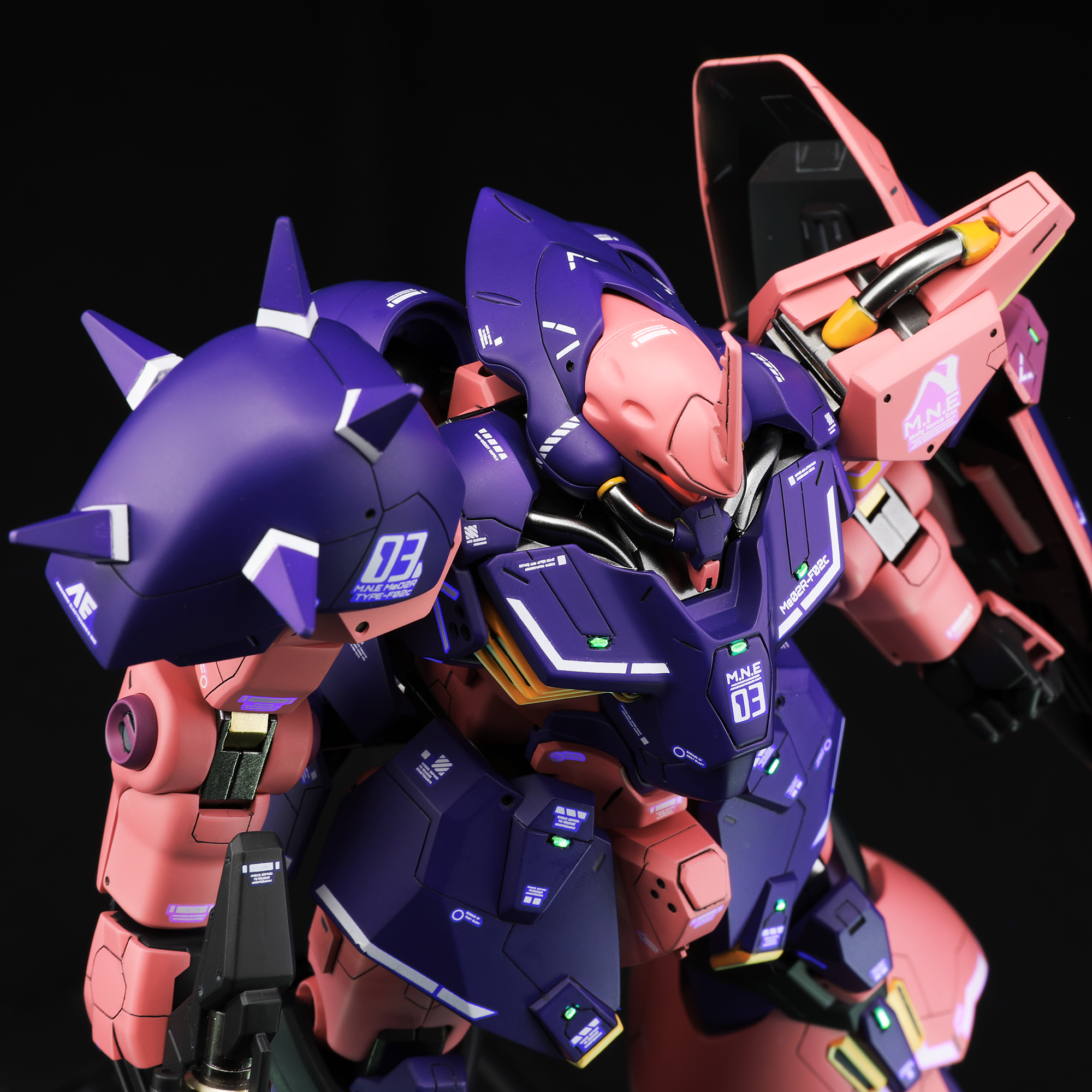 HG 1/144 メッサーF02型(指揮官機)｜adamswai188さんのガンプラ作品