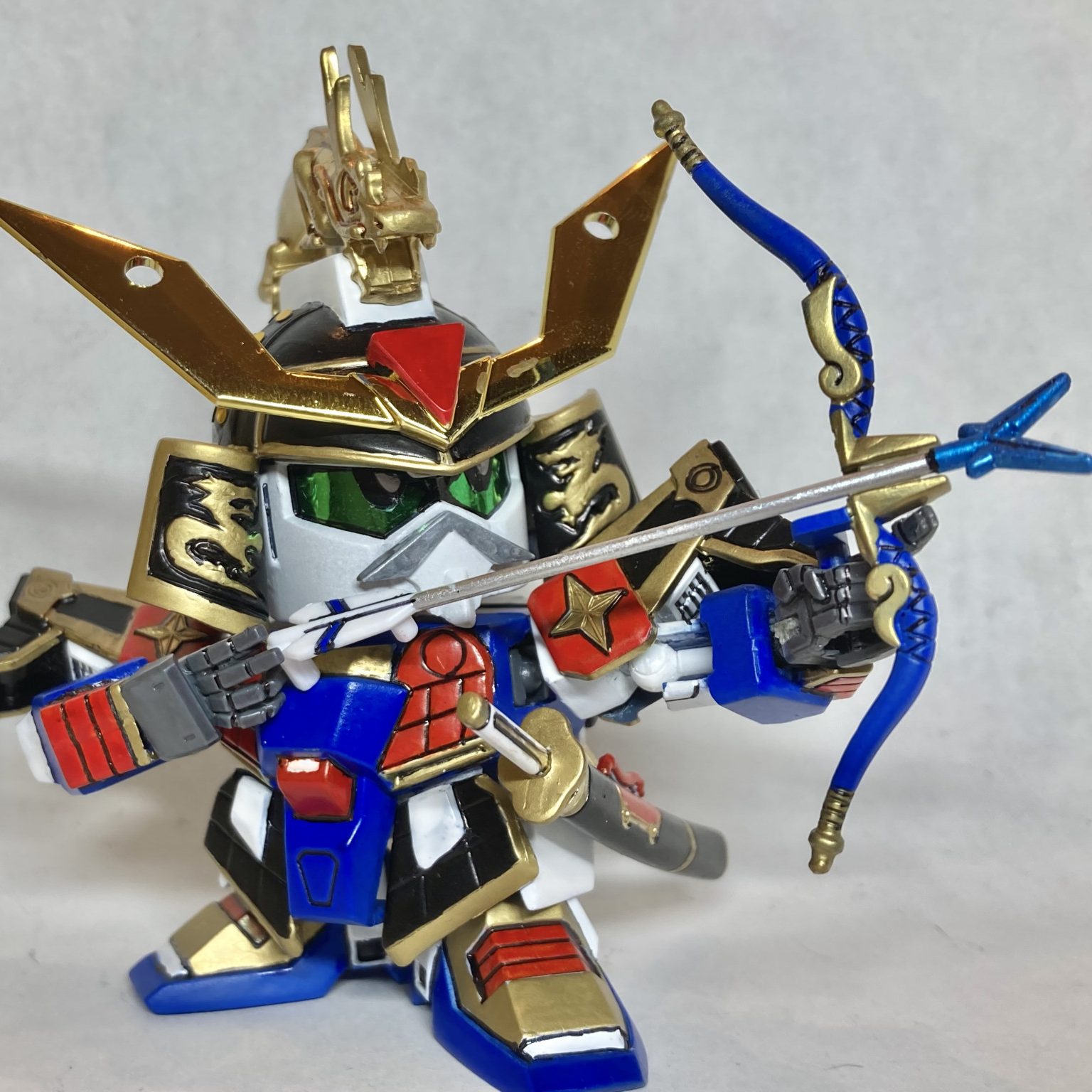 SDガンダム 二代目将頑駄無 箱絵再現｜@aniosu1さんのガンプラ作品