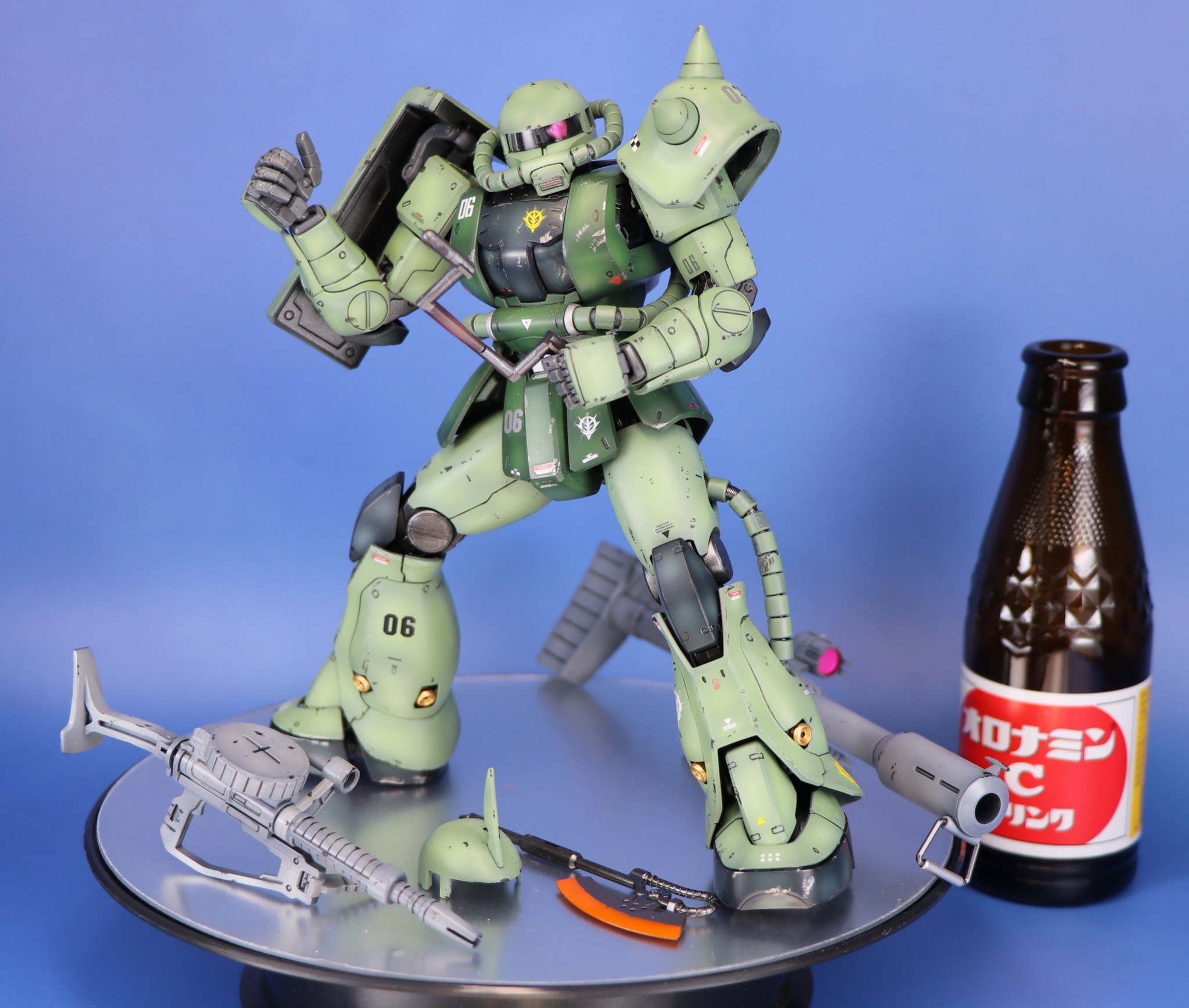 店舗入賞作品】MGザク F型 Ver2.0｜urynn69342さんのガンプラ作品