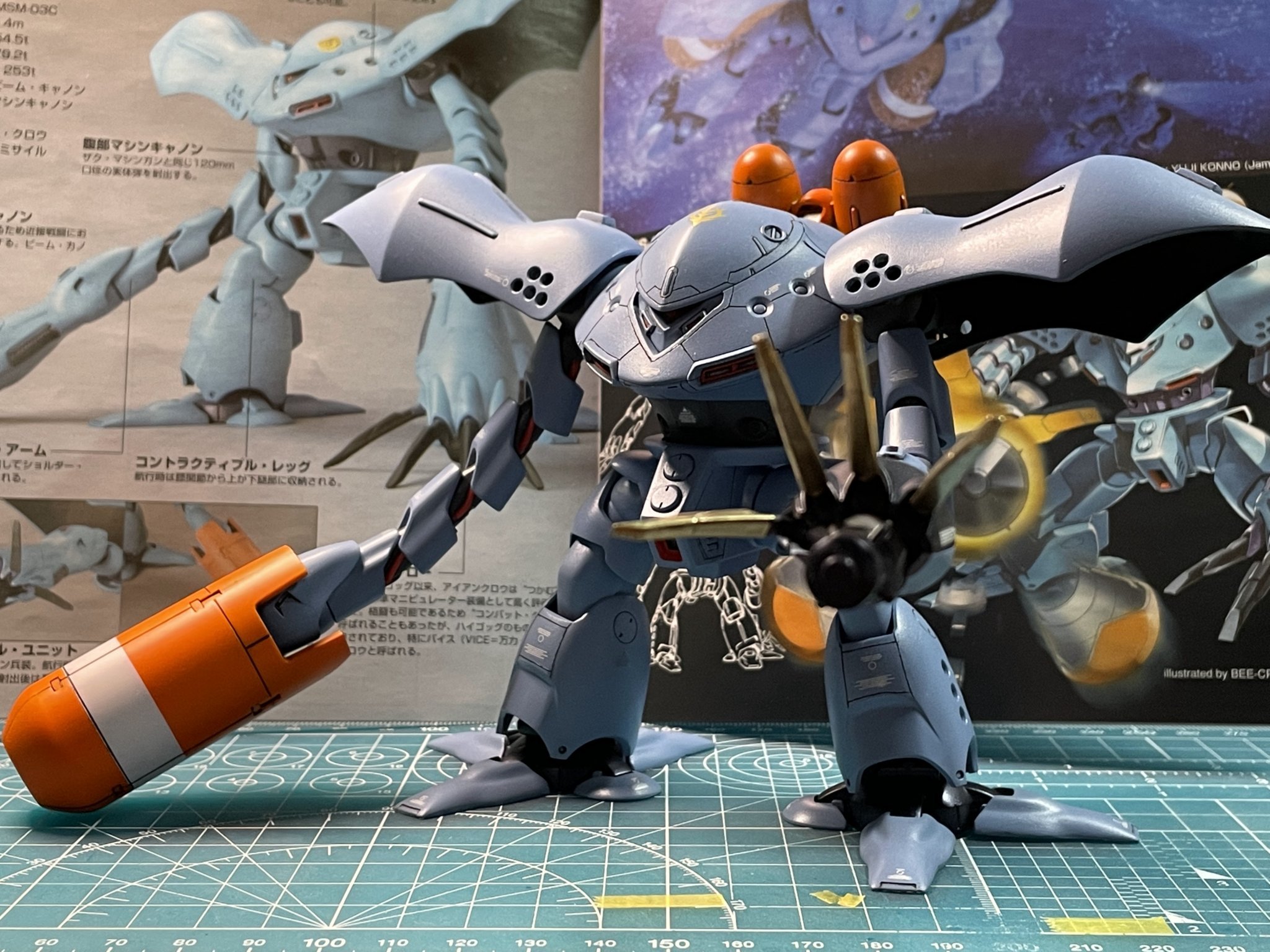 HG ハイゴッグ 全塗装｜Test Type PROPEさんのガンプラ作品｜GUNSTA