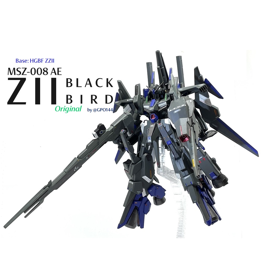 ZII BLACK BIRD｜gpo144さんのガンプラ作品｜GUNSTA（ガンスタ）