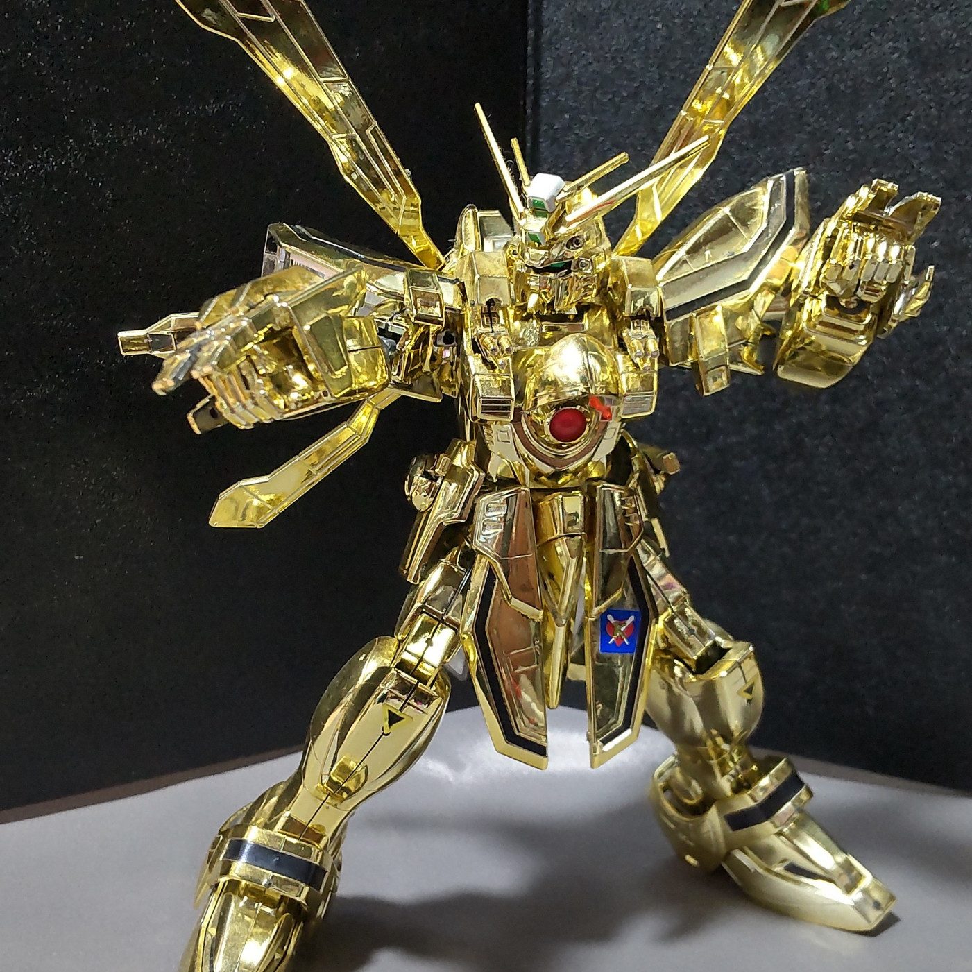 1/100ゴッドガンダム（ゴールドメッキコーティング）｜雅弘さんの