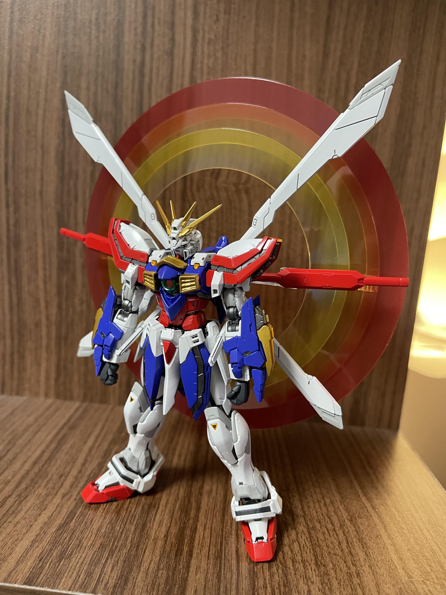 RG ゴッドガンダム 全塗装｜Fenrirさんのガンプラ作品｜GUNSTA（ガンスタ）