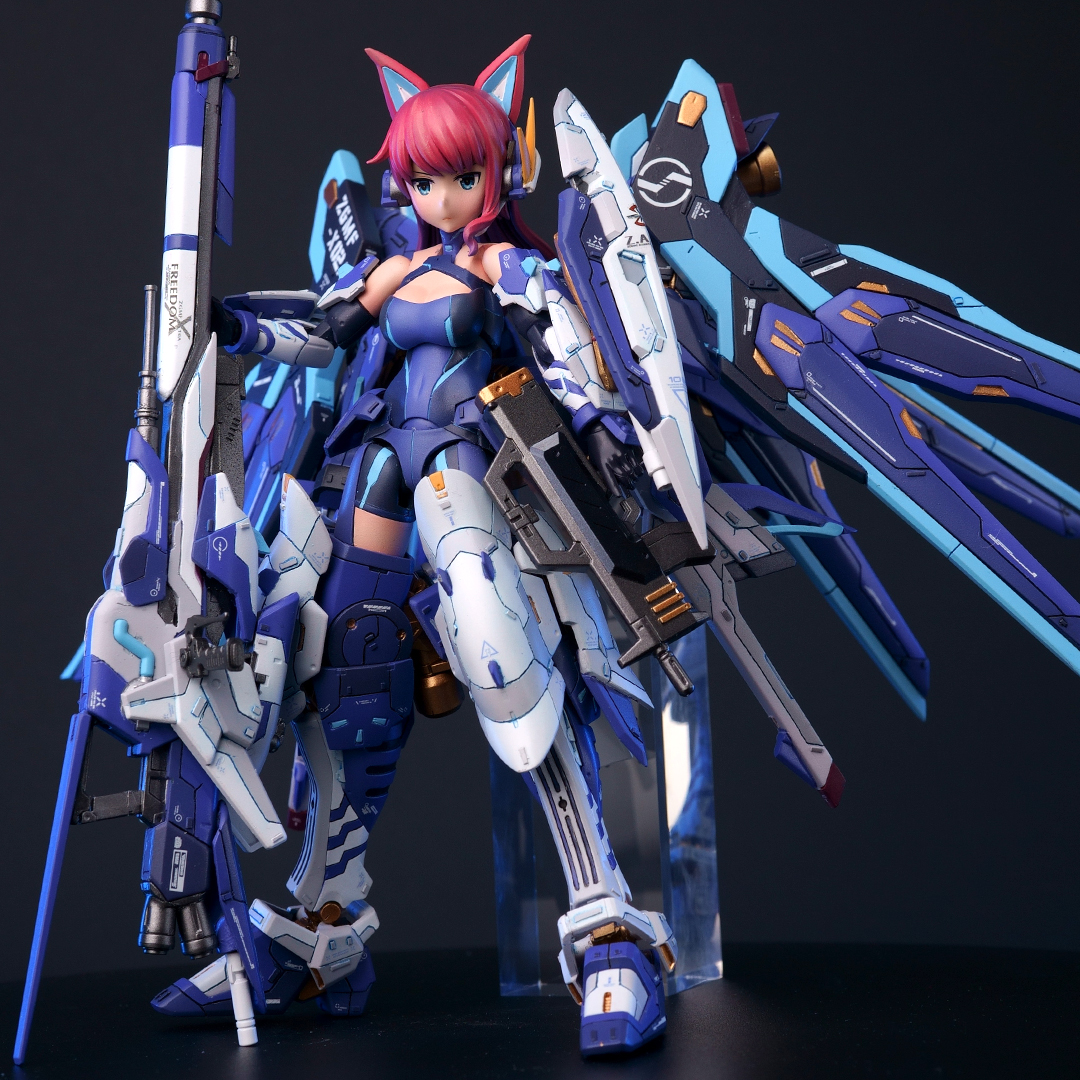 ストライクフリーダム・ガール！割とデカくて置き場に困る！｜眠れない