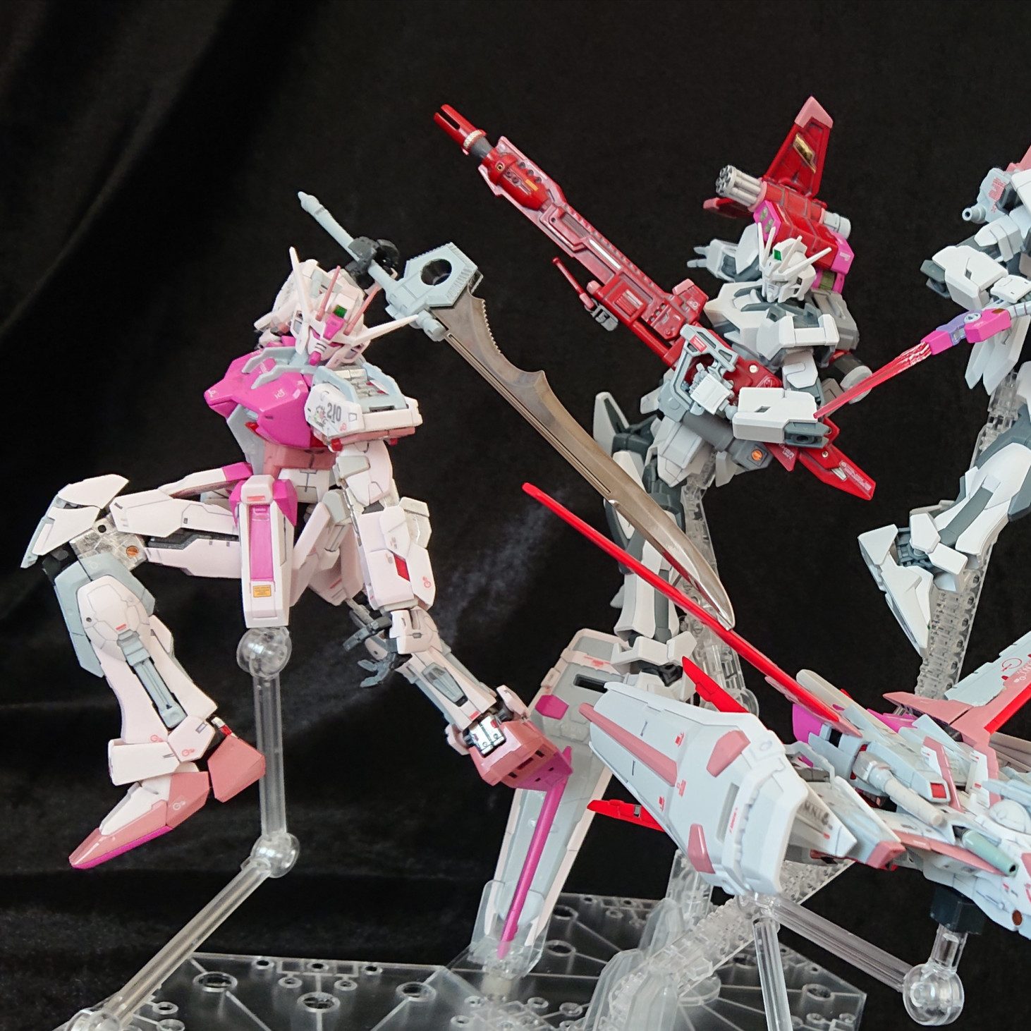 RG ストライクルージュ／スカイグラスパー｜シュリンプさんのガンプラ