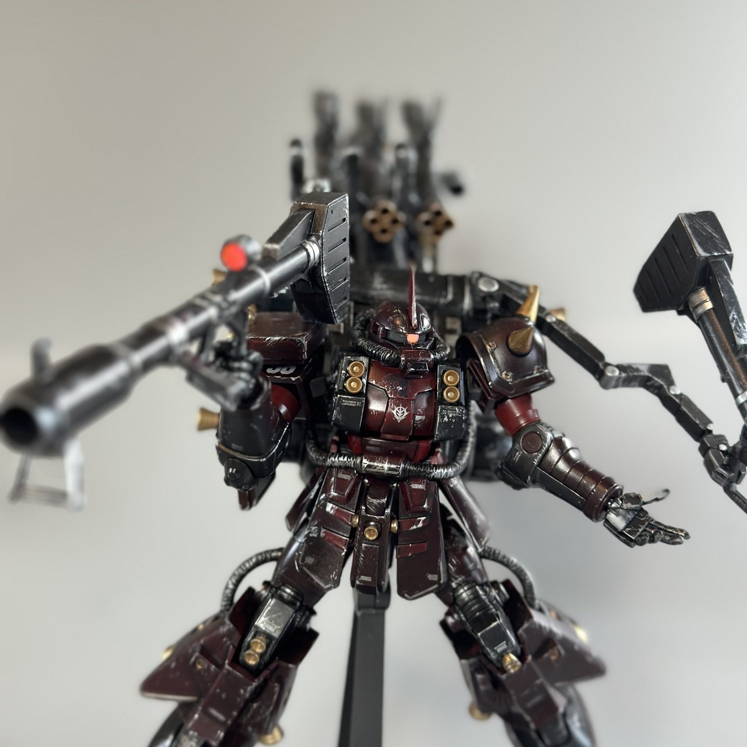 サイコザク 成形色活かしウェザリング｜KOHさんのガンプラ作品｜GUNSTA