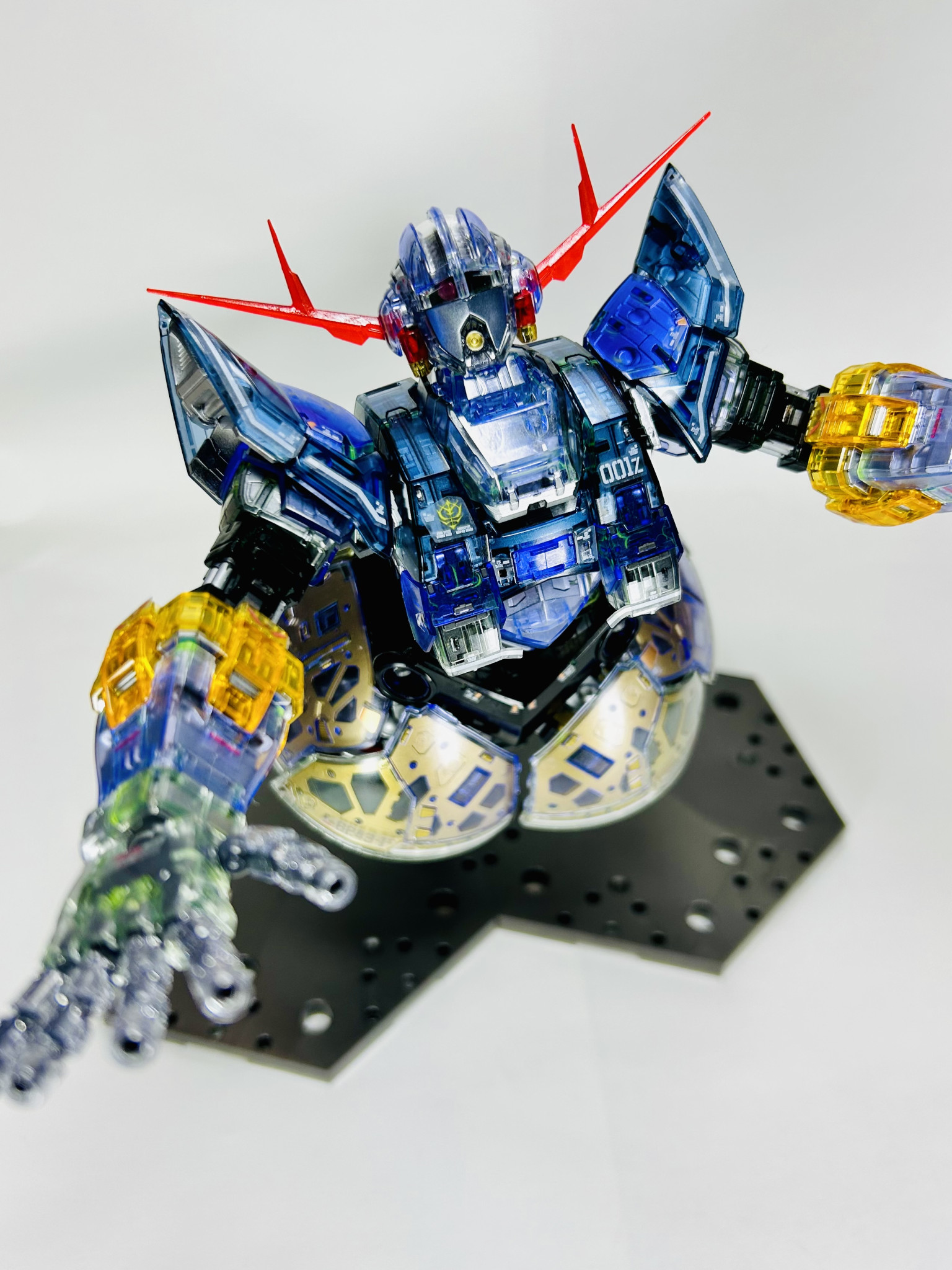 ガンダムベース限定 RGジオング【クリアカラー】｜こっちゃんパパさん