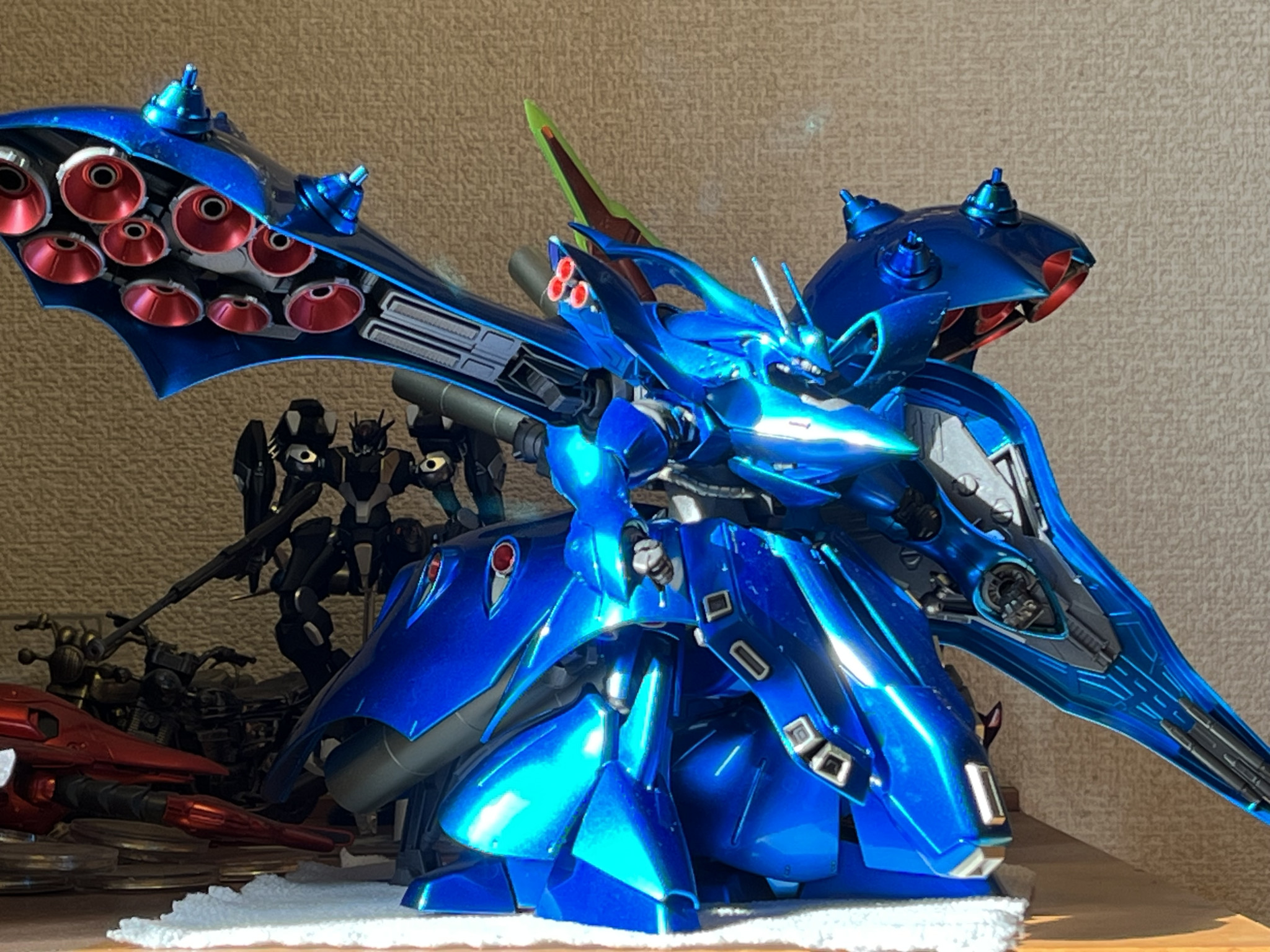 HGUC ナイチンゲール オリジナルカラーキャンディ塗装｜ootoroさんの