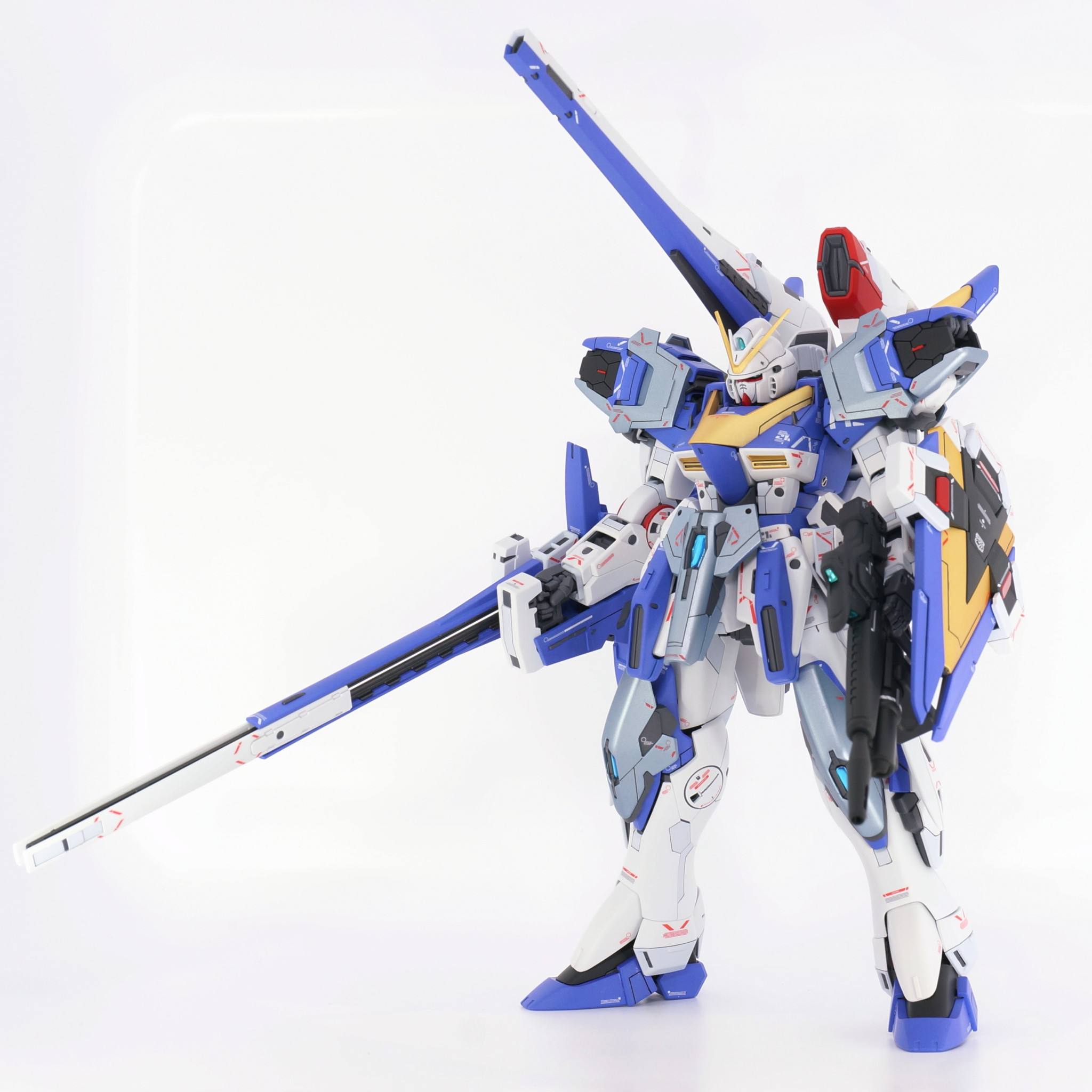 MG V2アサルトバスターガンダム Ver.Ka｜まぐろんGPさんのガンプラ作品