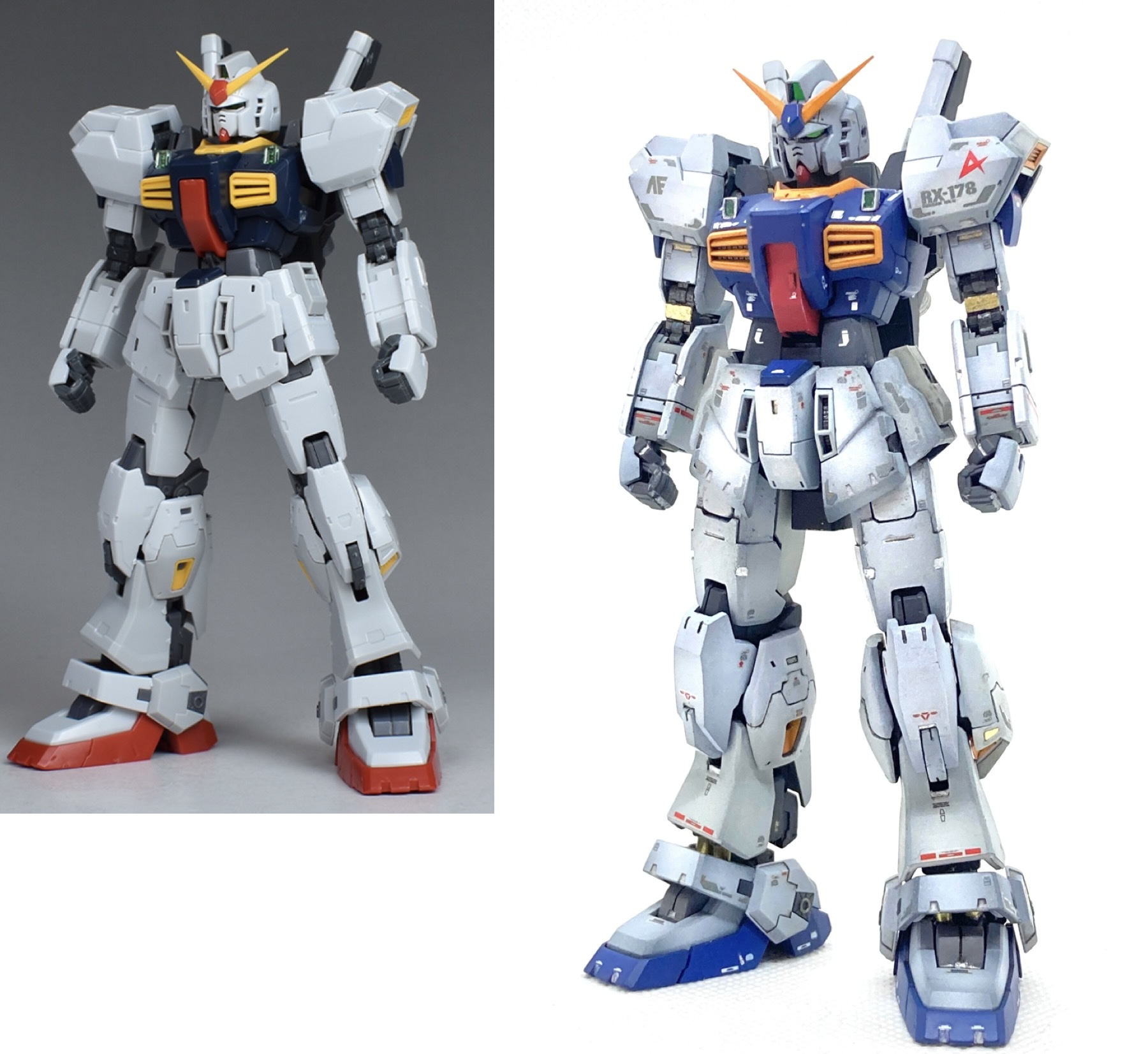 RG ガンダム Mk-2 アムロ機｜豆じろーさんのガンプラ作品｜GUNSTA