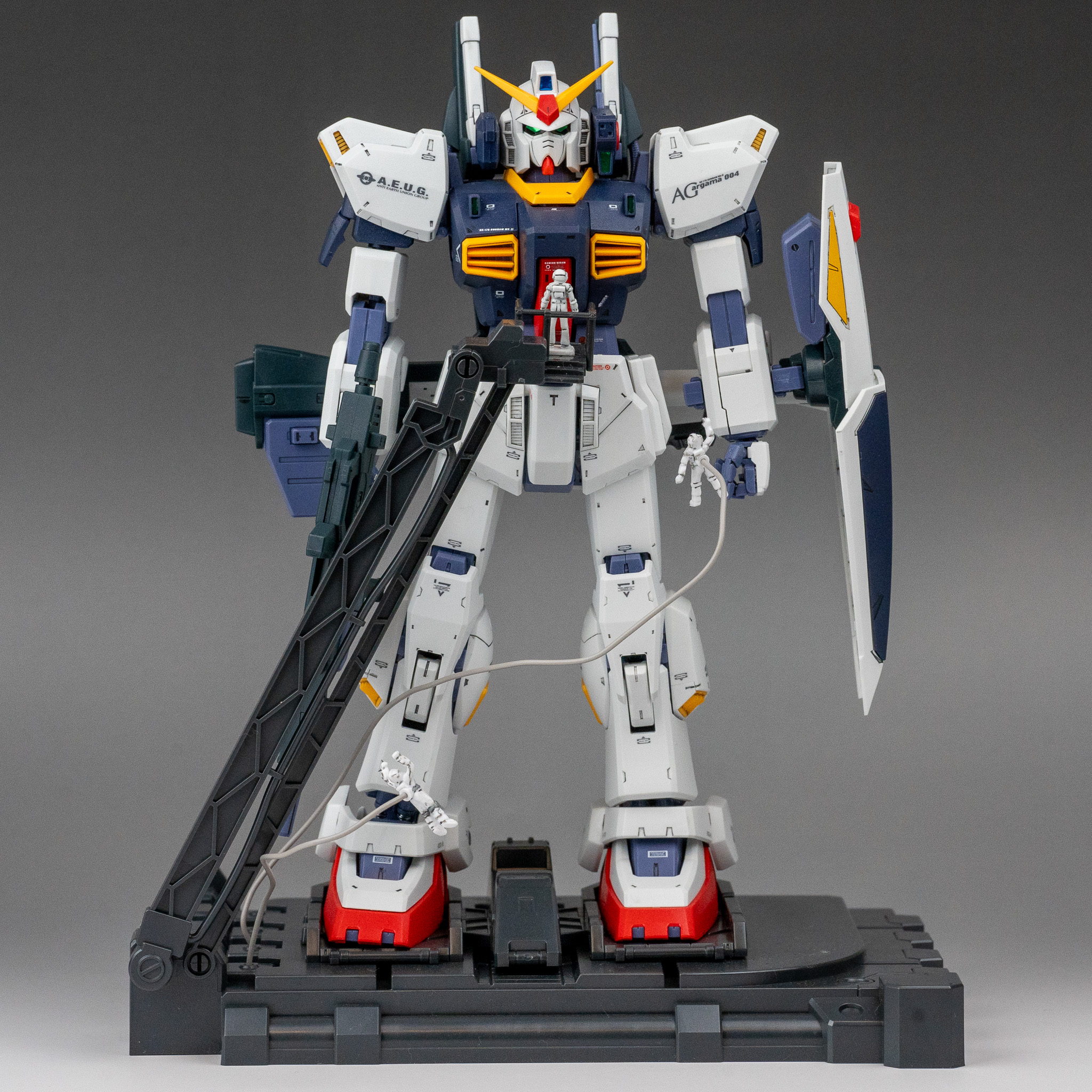 MG ガンダムMk-2 Ver.2.0（エゥーゴ）｜M.マウス Ver.Leさんのガンプラ