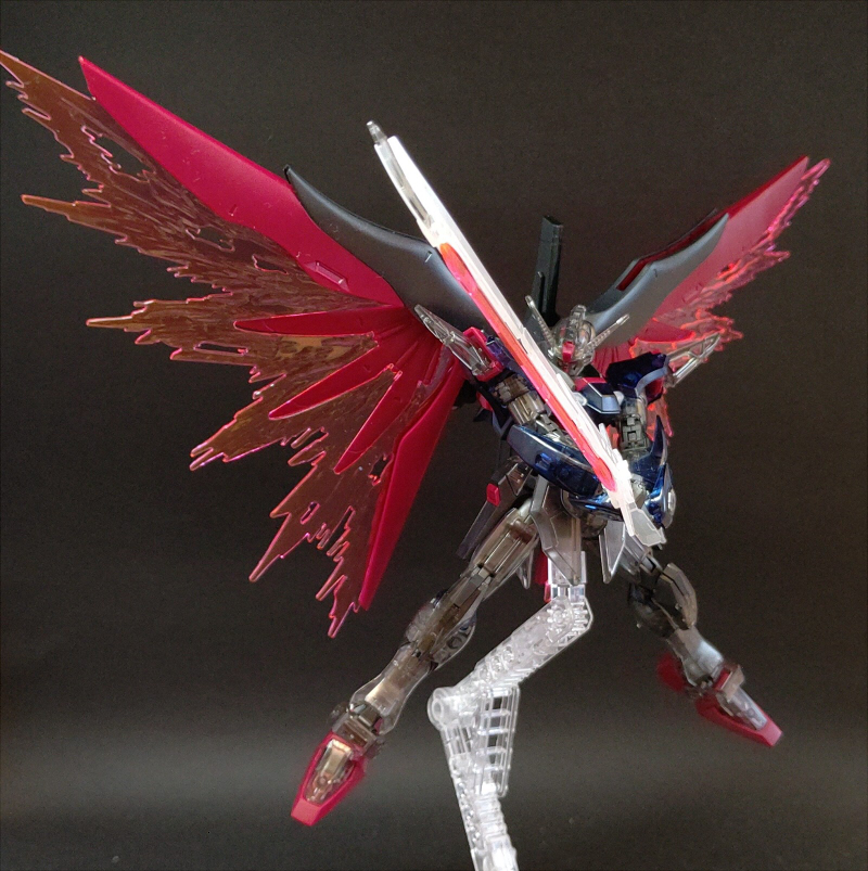 HGデスティニーガンダムSpecⅡ[クリアカラー]｜じんべえさんのガンプラ