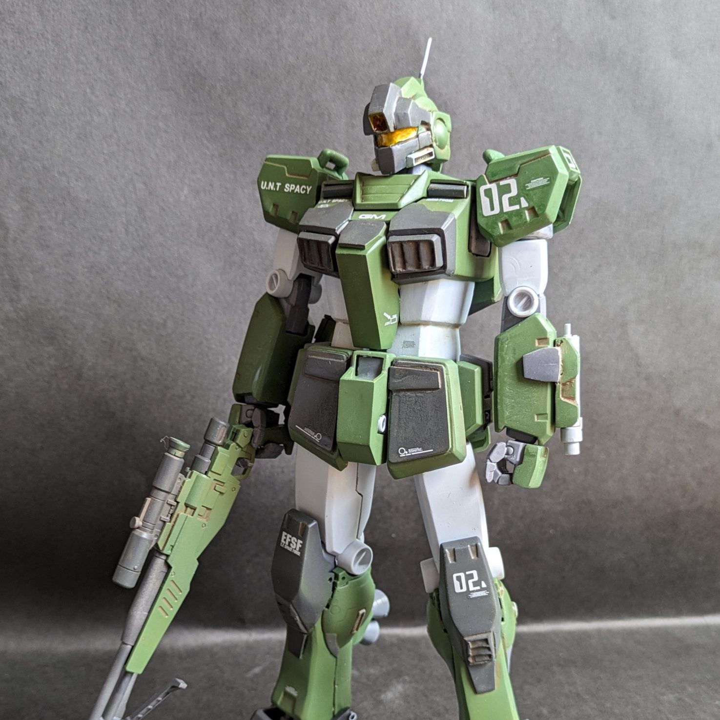 MG ジムスナイパーカスタム Ver.ka｜makaさんのガンプラ作品｜GUNSTA
