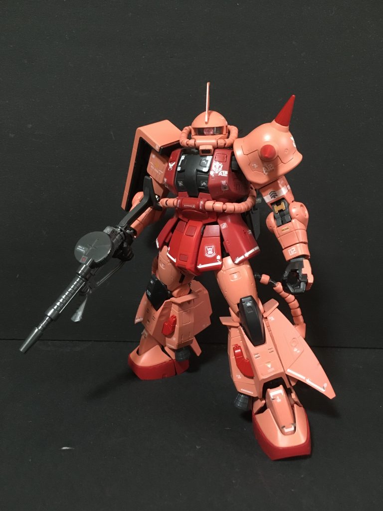 RGシャア専用 高機動型ザクⅡ R-2型｜ロメオ8さんのガンプラ作品