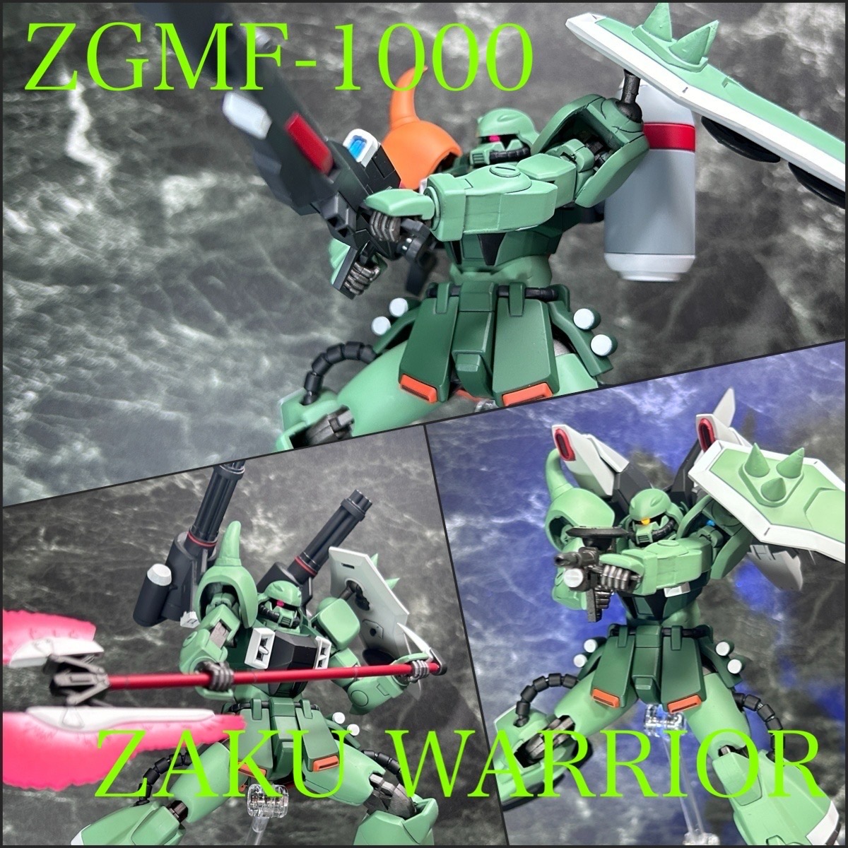 ZGMF-1000 ザクウォーリア｜マサさんさんのガンプラ作品｜GUNSTA